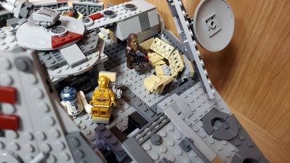 Used, INCOMPLETE, PREASSEMBLED, LEGO® Star Wars: The Rise of Skywalker Millennium Falcon™ 75257 Building Kit (1,351 Pieces)