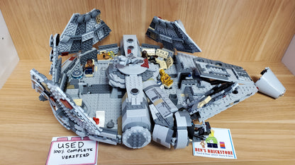 Used, INCOMPLETE, PREASSEMBLED, LEGO® Star Wars: The Rise of Skywalker Millennium Falcon™ 75257 Building Kit (1,351 Pieces)
