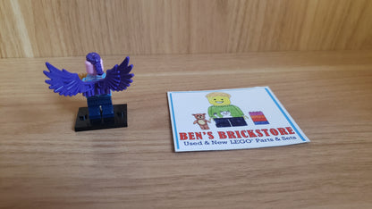 New, Complete LEGO® Collectible Minifigures Set col25-9 - Harpy, Series 25 (Complete Set with Stand and Accessories)