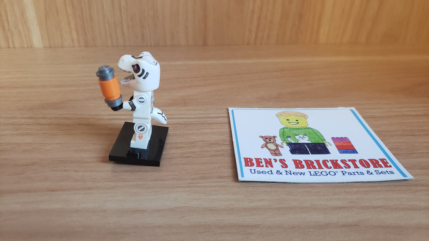 New, Sealed LEGO® Collectible Minifigures Set col29-1 Robot T. rex, Series 29 (Complete Set with Stand and Accessories)