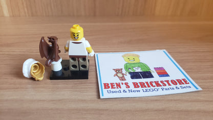 New, Sealed LEGO® Collectible Minifigures Set col29-7 Chocolatier, Series 29 (Complete Set with Stand and Accessories)