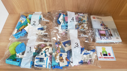 New, Sealed Bags/NO BOX LEGO® Disney Cinderella and Prince Charming’s Castle 43206 (365 Pcs)