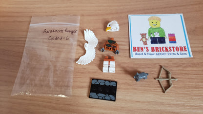 New, INCOMPLETE LEGO® Collectible Minifigures Set coldnd-6 - Aarakocra Ranger, Dungeons & Dragons (Complete Set with Stand and Accessories)