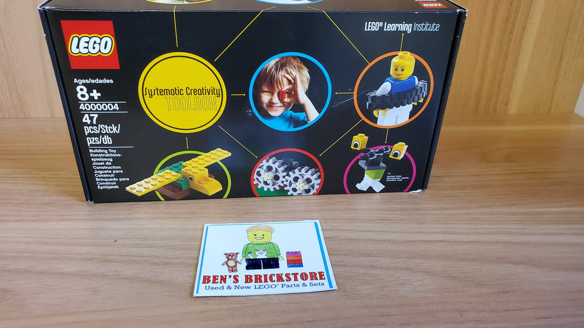 Used, Complete LEGO® Educational & Dacta Set 4000004 Systematic Creativity Toolbox (47 pcs)