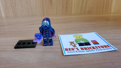 Used LEGO® Collectible Minifigures Set col26-10 - Alien Beetlezoid, Series 26 (Complete Set with Stand and Accessories)