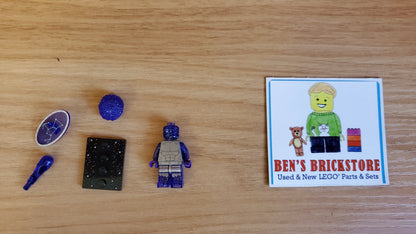 Used LEGO® Collectible Minifigures Set col26-11 - Orion, Series 26 (Complete Set with Stand and Accessories)