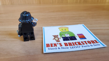 Used, Complete LEGO® Collectible Minifigures Set 71011, col15-15 - Jewel Thief, Series 15 (Complete Set with Stand and Accessories)
