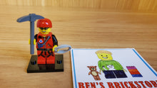 Used, Complete LEGO® Collectible Minifigures Set col11-9 - Mountain Climber, Series 11 (Complete Set with Stand and Accessories)