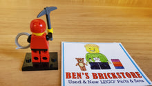 Used, Complete LEGO® Collectible Minifigures Set col11-9 - Mountain Climber, Series 11 (Complete Set with Stand and Accessories)