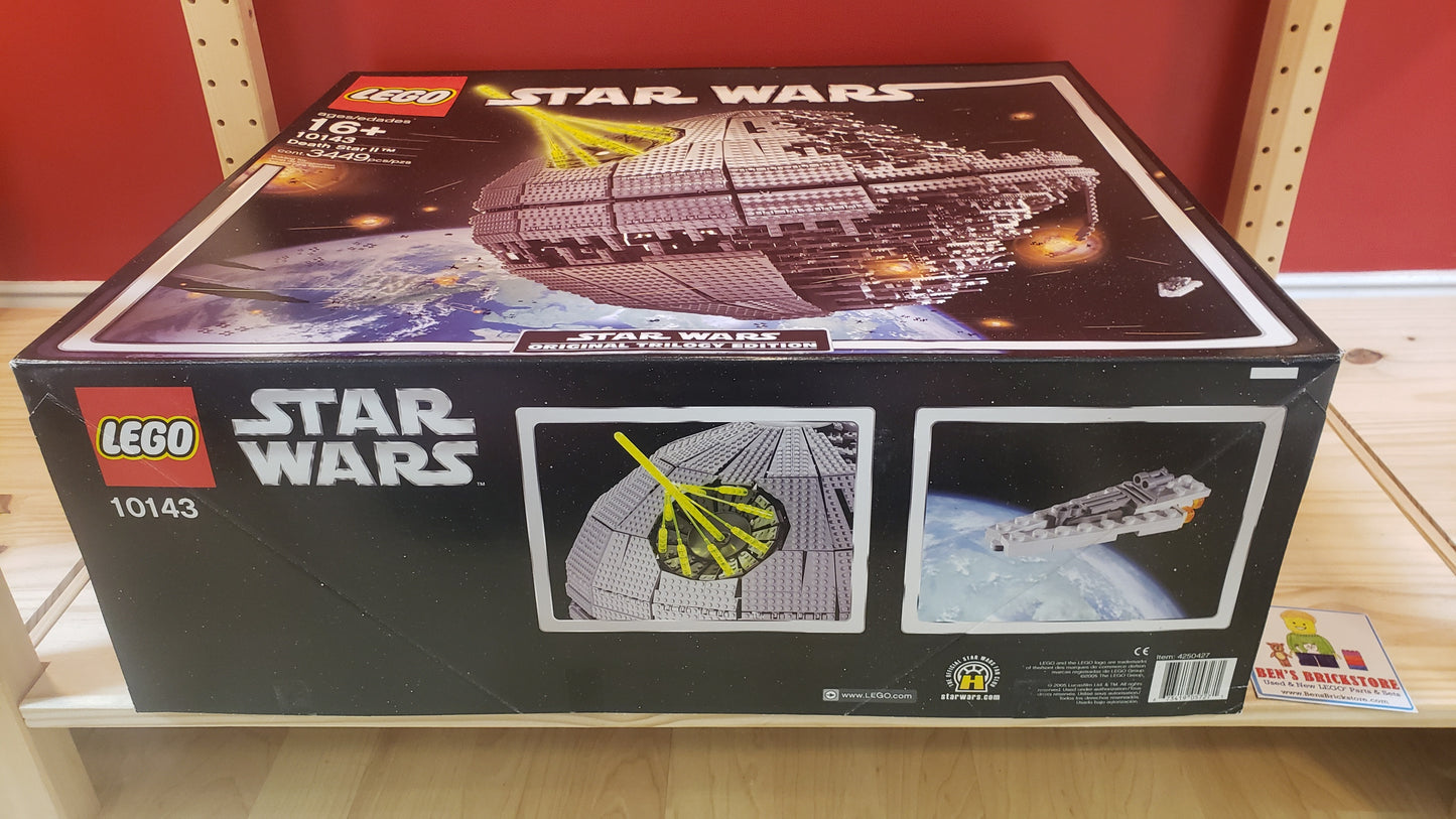 Used, Complete LEGO Star Wars Set 10143 - Death Star II - UCS (3449 pcs)