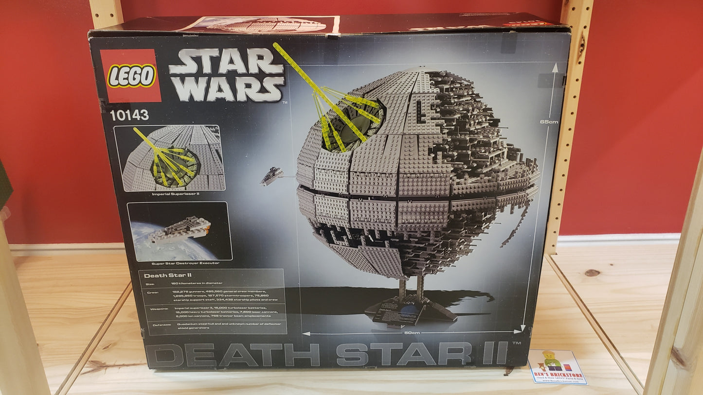 Used, Complete LEGO Star Wars Set 10143 - Death Star II - UCS (3449 pcs)