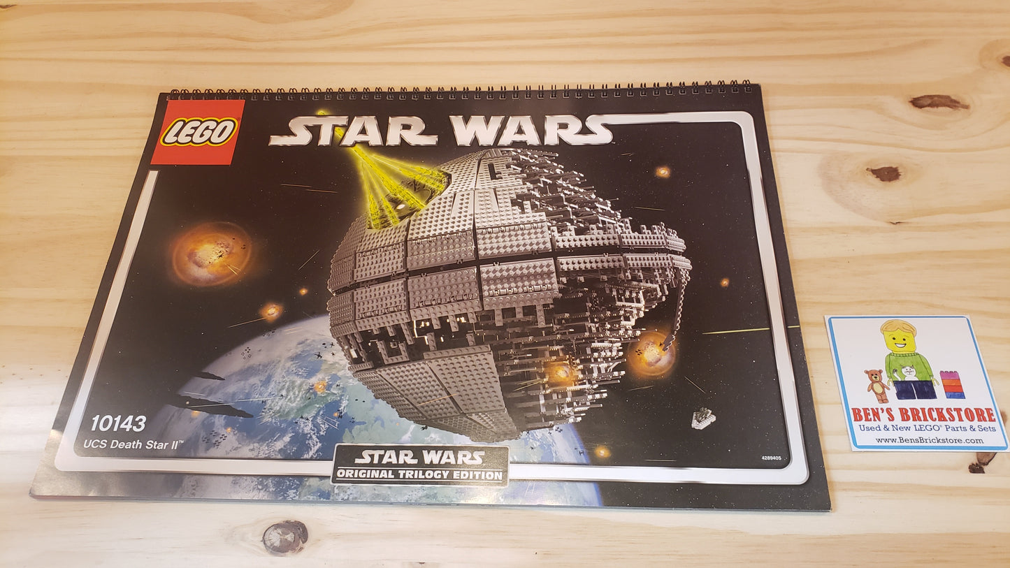 Used, Complete LEGO Star Wars Set 10143 - Death Star II - UCS (3449 pcs)
