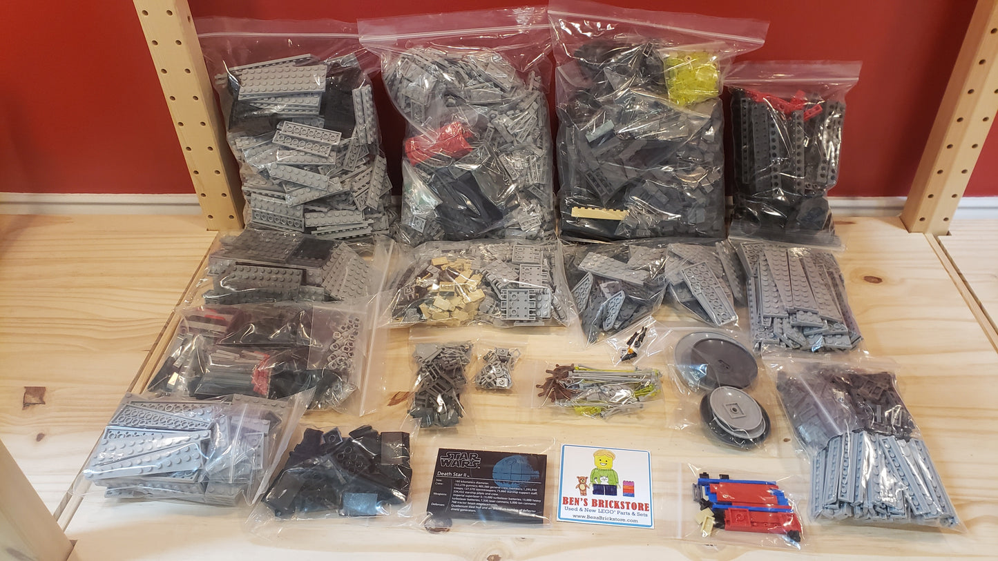 Used, Complete LEGO Star Wars Set 10143 - Death Star II - UCS (3449 pcs)