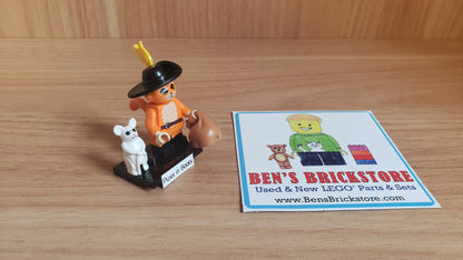 New, Sealed LEGO® Shrek Collectible Minifigures Set 71053 colshr-2, Puss in Boots (Complete Set with Stand and Accessories)