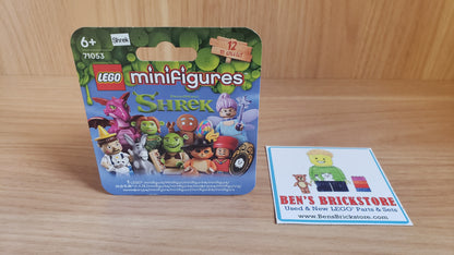 New, Sealed LEGO® Shrek Collectible Minifigures Set 71053 colshr-4, Shrek (Complete Set with Stand and Accessories)