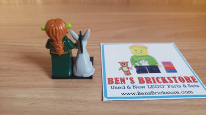 New, Sealed LEGO® Shrek Collectible Minifigures Set 71053 colshr-6, Fiona and Donkey (Complete Set with Stand and Accessories)