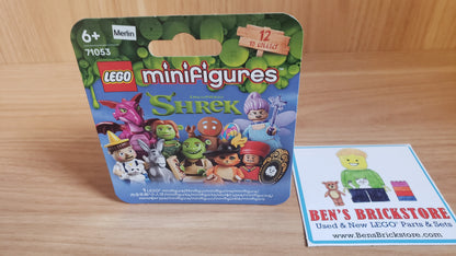 New, Sealed LEGO® Shrek Collectible Minifigures Set 71053 colshr-7, Merlin (Complete Set with Stand and Accessories)