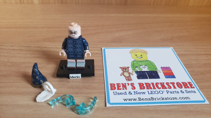 New, Sealed LEGO® Shrek Collectible Minifigures Set 71053 colshr-7, Merlin (Complete Set with Stand and Accessories)