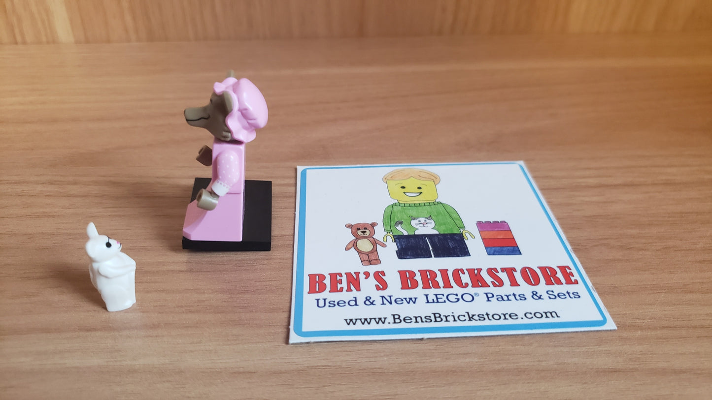 New, Sealed LEGO® Shrek Collectible Minifigures Set 71053 colshr-9, Big Bad Wolf (Complete Set with Stand and Accessories)
