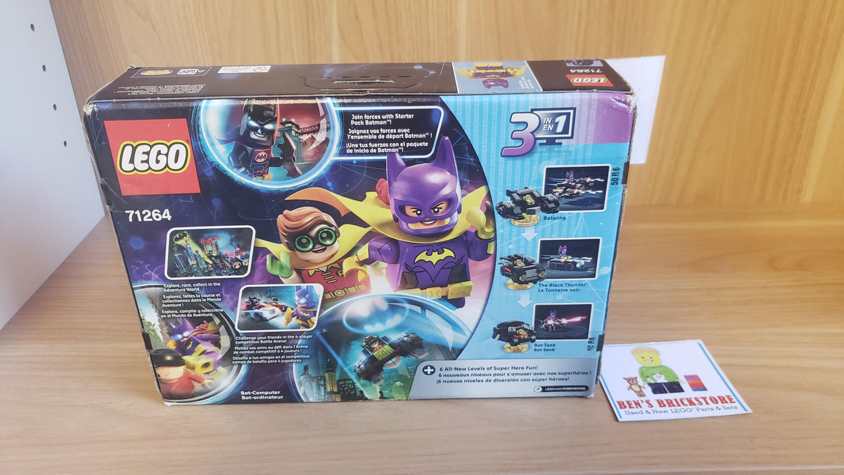 New, Sealed DAMAGED BOX LEGO® Dimensions Set 71264 - Story Pack - The LEGO Batman Movie: Play the Complete Movie