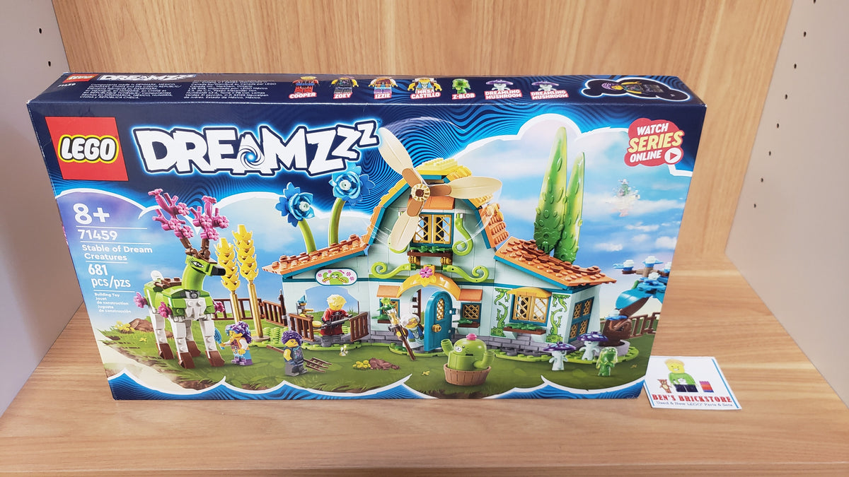 New, Sealed DAMAGED BOX LEGO® DREAMZzz™ Stable of Dream Creatures 71459 Building Toy Set (681 pcs)