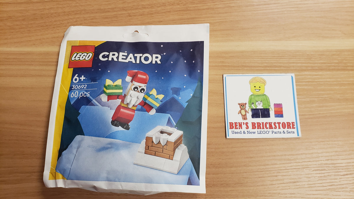 New, Sealed LEGO® Creator Set 30670 - Santa's Sleigh Ride polybag (60 pcs)
