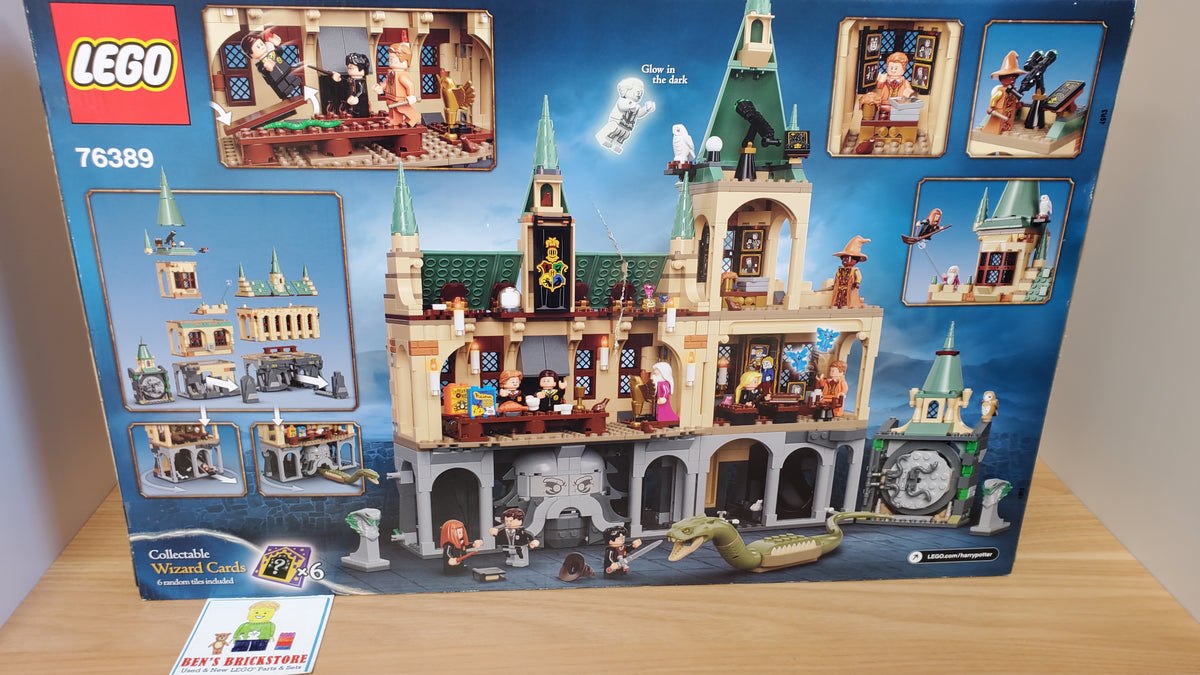 New, Sealed, DAMAGED BOX, LEGO® Harry Potter™ Hogwarts™ Chamber of Secrets 76389 Building Kit (1,176 Pieces)
