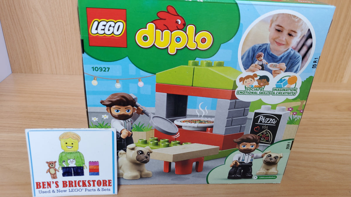 New, Sealed LEGO® DUPLO Set 10927 - Pizza Stand (18 pcs)
