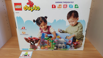 New, Sealed LEGO® DUPLO Set 10974 - Wild Animals of Asia (118 pcs)