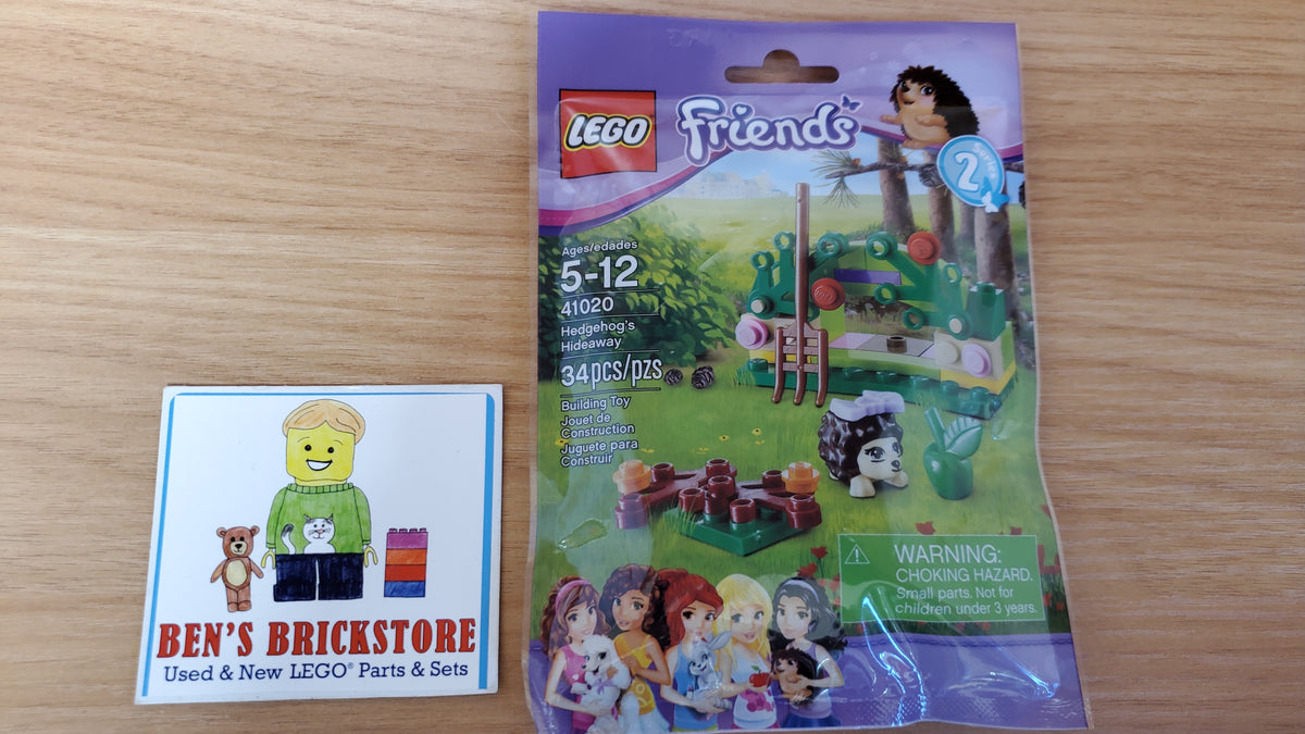 New, Sealed LEGO® Friends Set 41020 - Hedgehog's Hideaway (34 pcs)