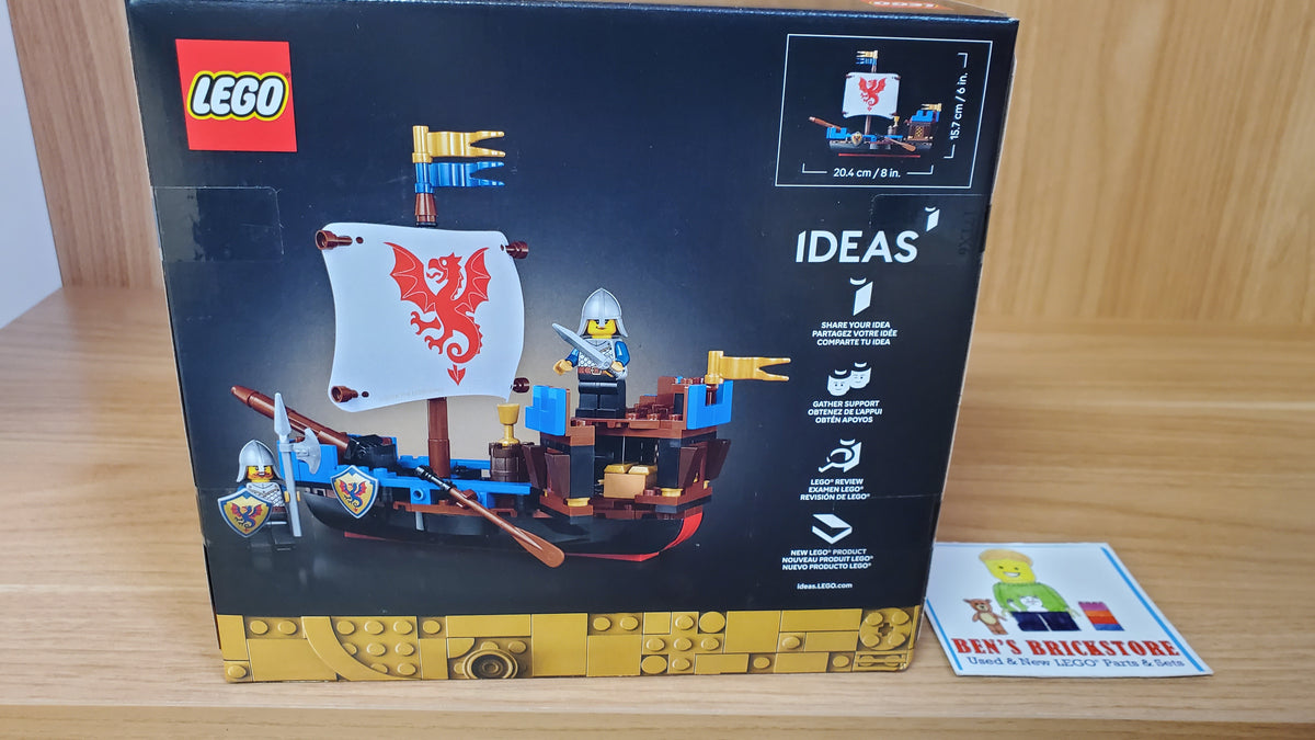 New, Sealed LEGO® Ideas Castle Set 40912 - Sea Serpent (241 pcs)