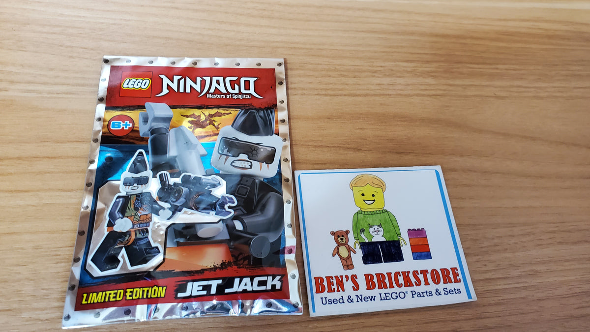 New, Sealed LEGO® Ninjago Set 891840 - Jet Jack foil pack (15 pcs)