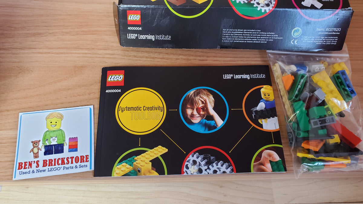 Used, Complete LEGO® Educational & Dacta Set 4000004 Systematic Creativity Toolbox (47 pcs)