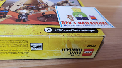 New, Sealed, MINOR BOX CREASE, LEGO® The Lone Ranger Set 79107 Comanche Camp (161 pcs)