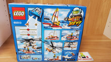 New, Sealed MINOR BOX DAMAGE LEGO® City Coast Guard Helicopter Set 60013 (230 pcs)