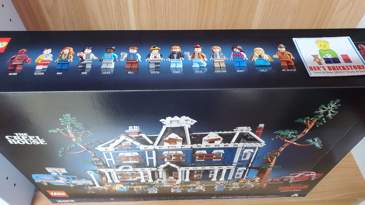 New, Sealed LEGO® Icons Stranger Things Set 11370 - The Creel House (2953 pcs)
