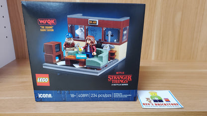 New, Sealed LEGO® Stranger Things Set 40891 - WSQK Radio Station (234 pcs)