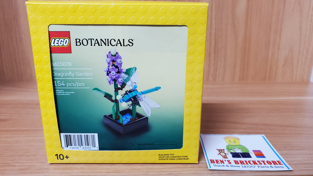 New, Sealed LEGO® Botanicals Set 5009934/6615078 - Dragonfly Garden (154 pcs)