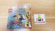 New, Sealed LEGO® Creator 3 in 1 Set 30688 - Tropical Toucan Polybag (59 pcs)