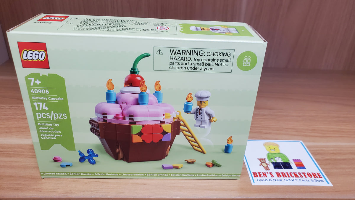 New, Sealed LEGO® Holiday & Event Set 40905 - Birthday Cupcake