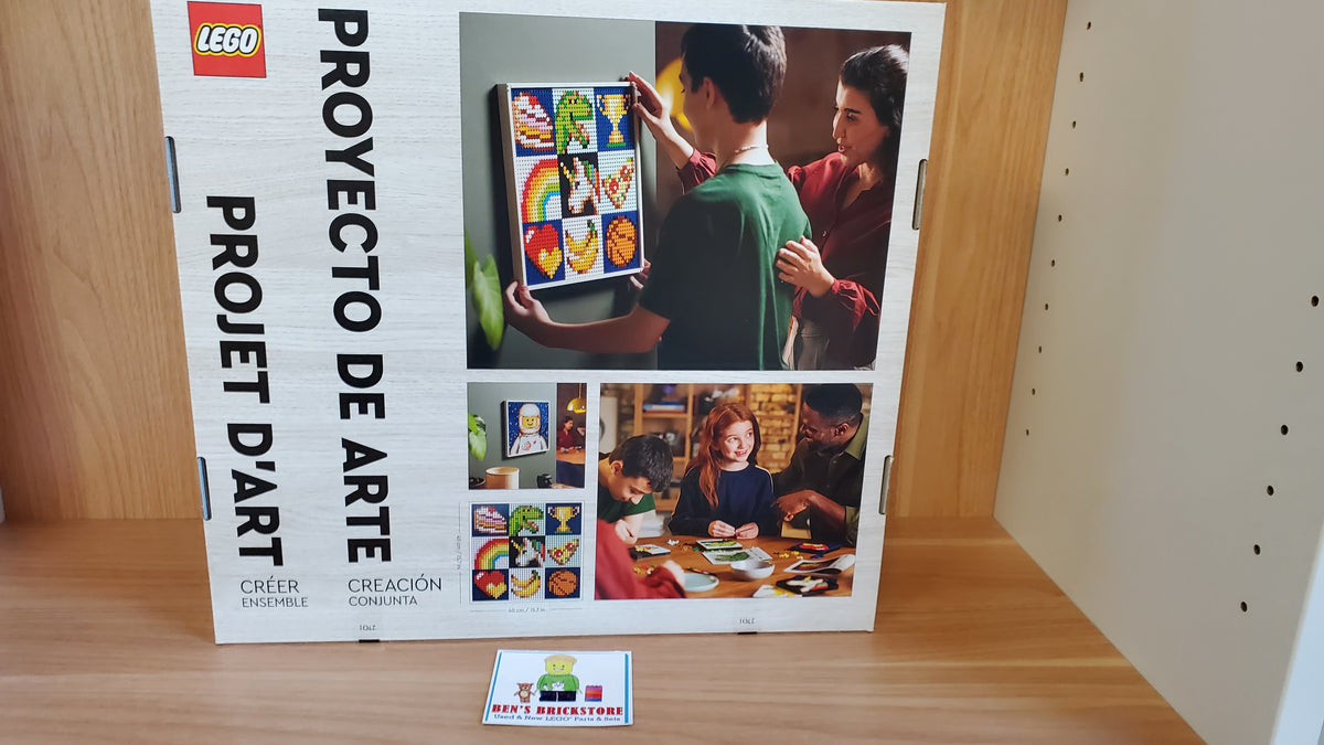New, Sealed LEGO® Art: Art Project – Create Together 21226 Building Kit (4,138 pcs)