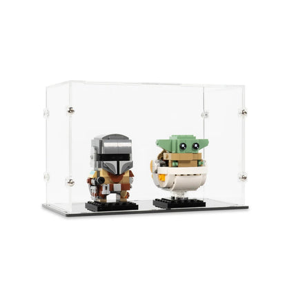 2x LEGO® BrickHeadz Display Case by Kingdom Brick Supply