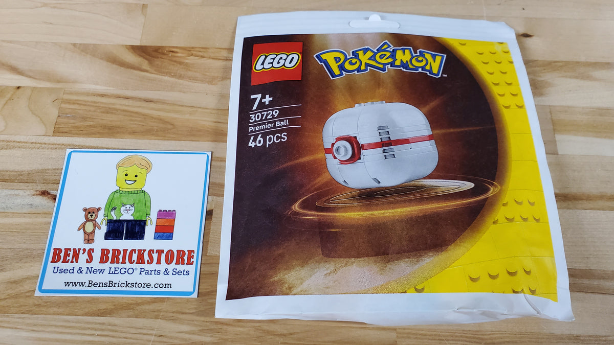 New, Sealed LEGO® Pokémon Set 30729 - Premier Ball paper bag