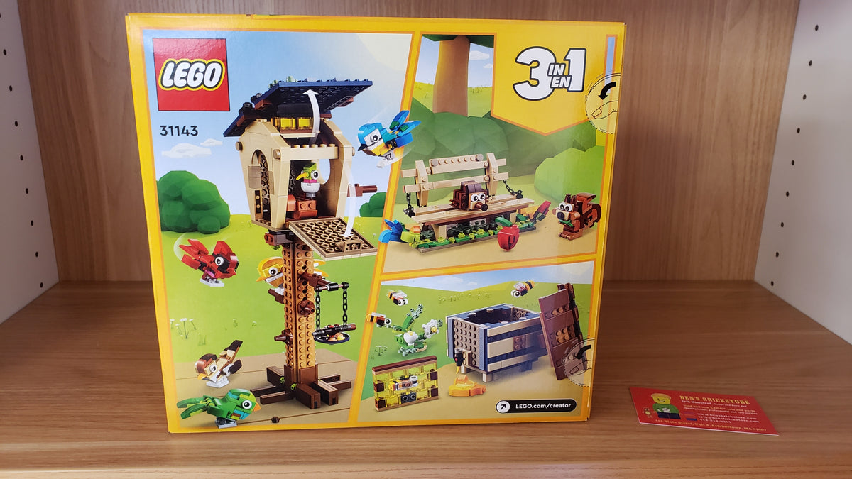 New, Sealed LEGO® Creator 3in1 Birdhouse 31143 Building Toy Set (476 Pieces)