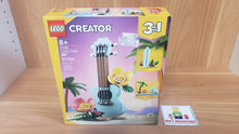 New, Sealed DAMAGED BOX LEGO® Creator 3in1 Tropical Ukulele 3in1 Toy Set 31156 (387 pcs)