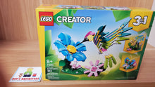 New, Complete LEGO® Creator 3 in 1 Set 31384 - Colorful Hummingbird (312 pcs)