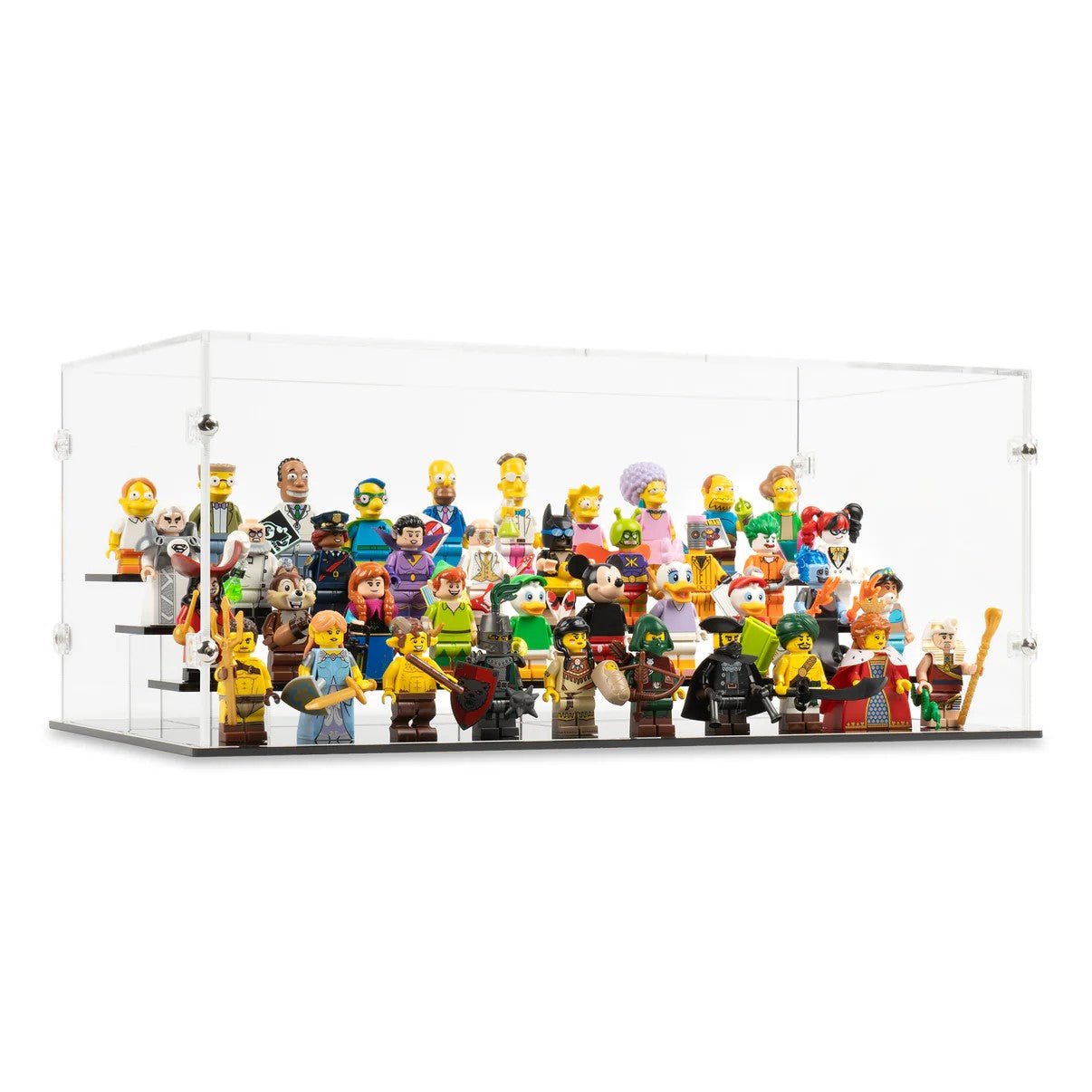40 LEGO® Minifigures Display Case by Kingdom Brick Supply