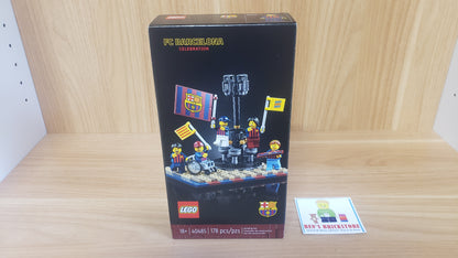 New, Sealed MINOR BOX DAMAGE LEGO® Icons Sports/Soccer Set 40485 - FC Barcelona Celebration (178 pcs)