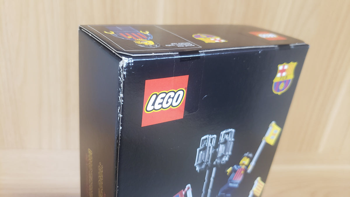 New, Sealed MINOR BOX DAMAGE LEGO® Icons Sports/Soccer Set 40485 - FC Barcelona Celebration (178 pcs)