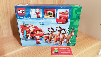 New, Sealed LEGO® Holiday & Event Santa’s Sleigh 40499 Building Kit (343 Pieces)